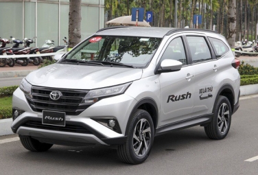 Toyota Rush - SUV 7 chỗ đích thực với mức giá bán lẻ mới chỉ 633.000.000 đồng.